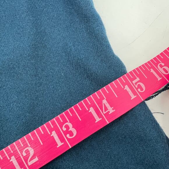 ModCloth Wool Blend Dress Sz 10 Blue A Line Sleeveless Tank Knee Length Pockets - Picture 10 of 11